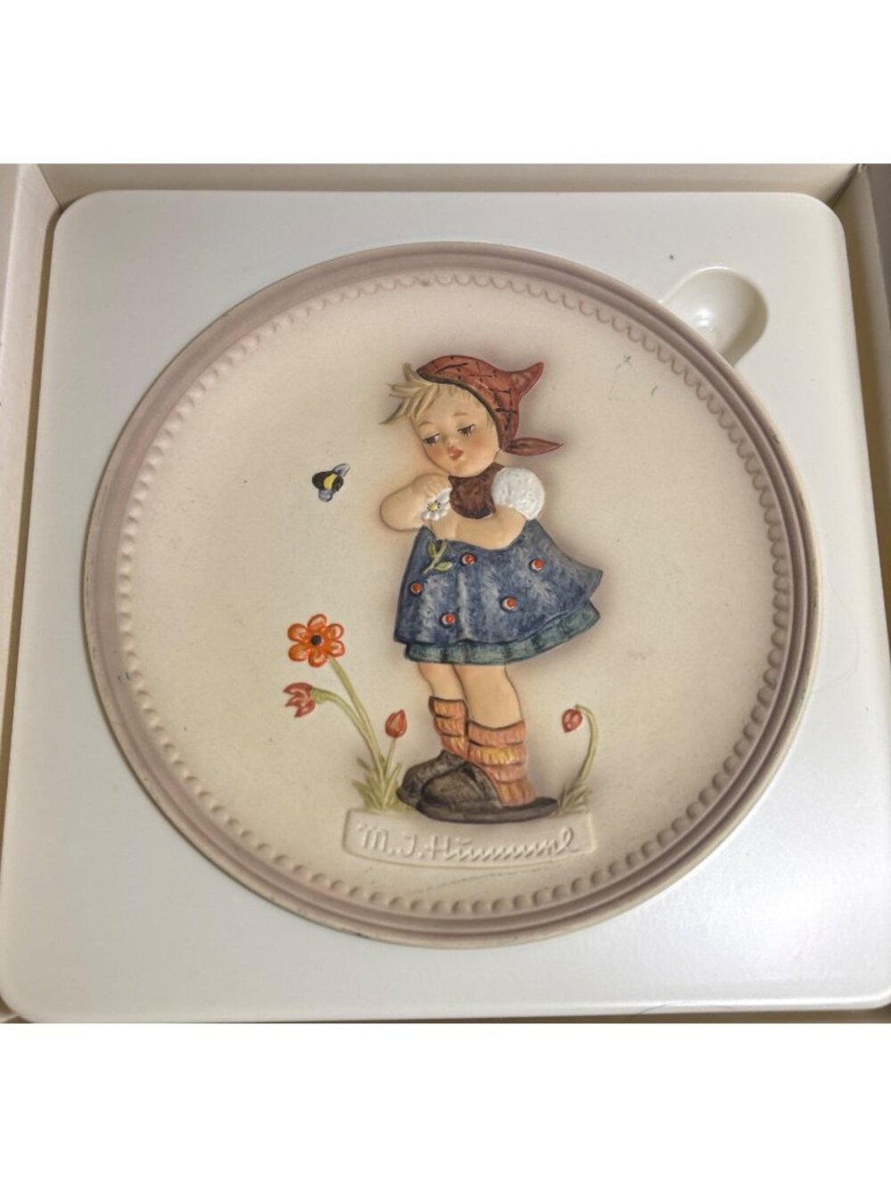 Goebel Daisies Don't Tell The Celebration Plate Series 1988 Hum 736 Boxed